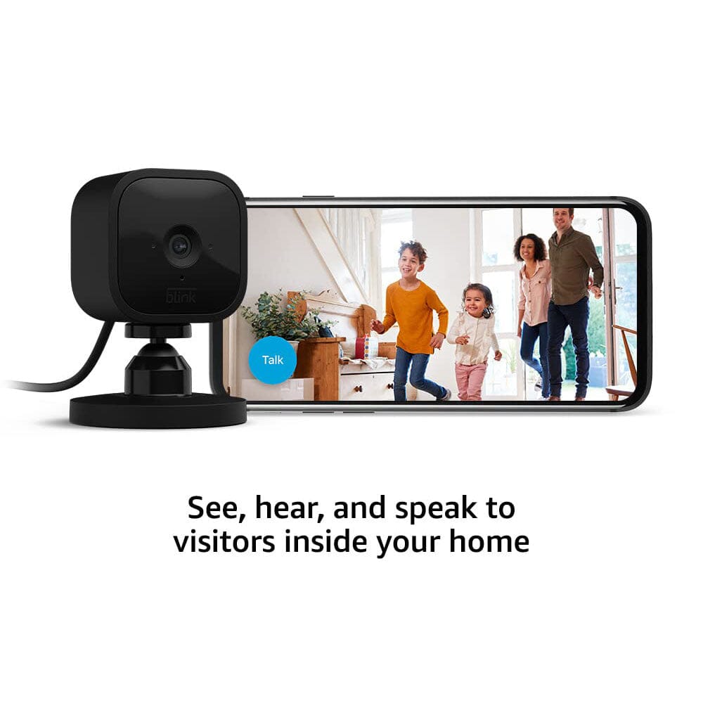 Blink Mini Compact Indoor Plug-in Smart Security Camera  (Refurbished) Sale Outlet Locations