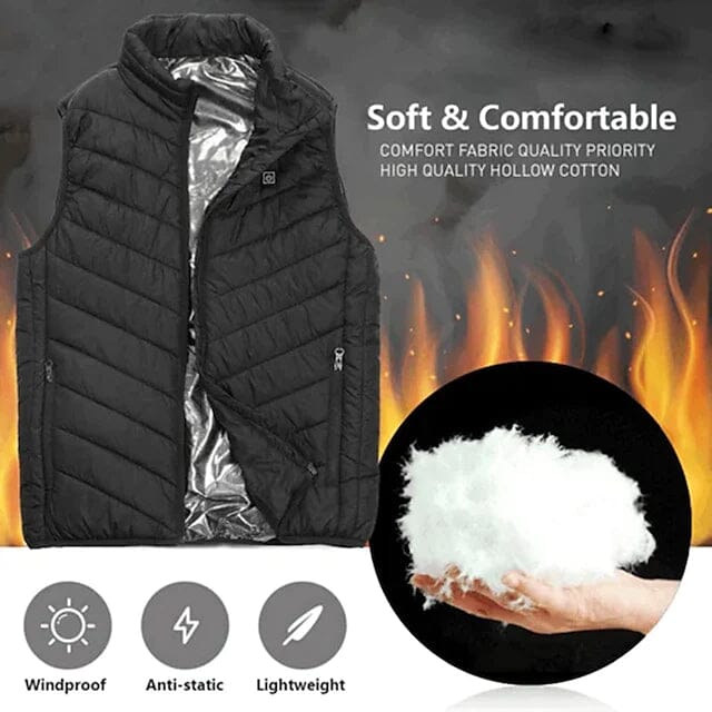 Nine Districts Intelligent Heating Vest Electric Heating Sale Fashion