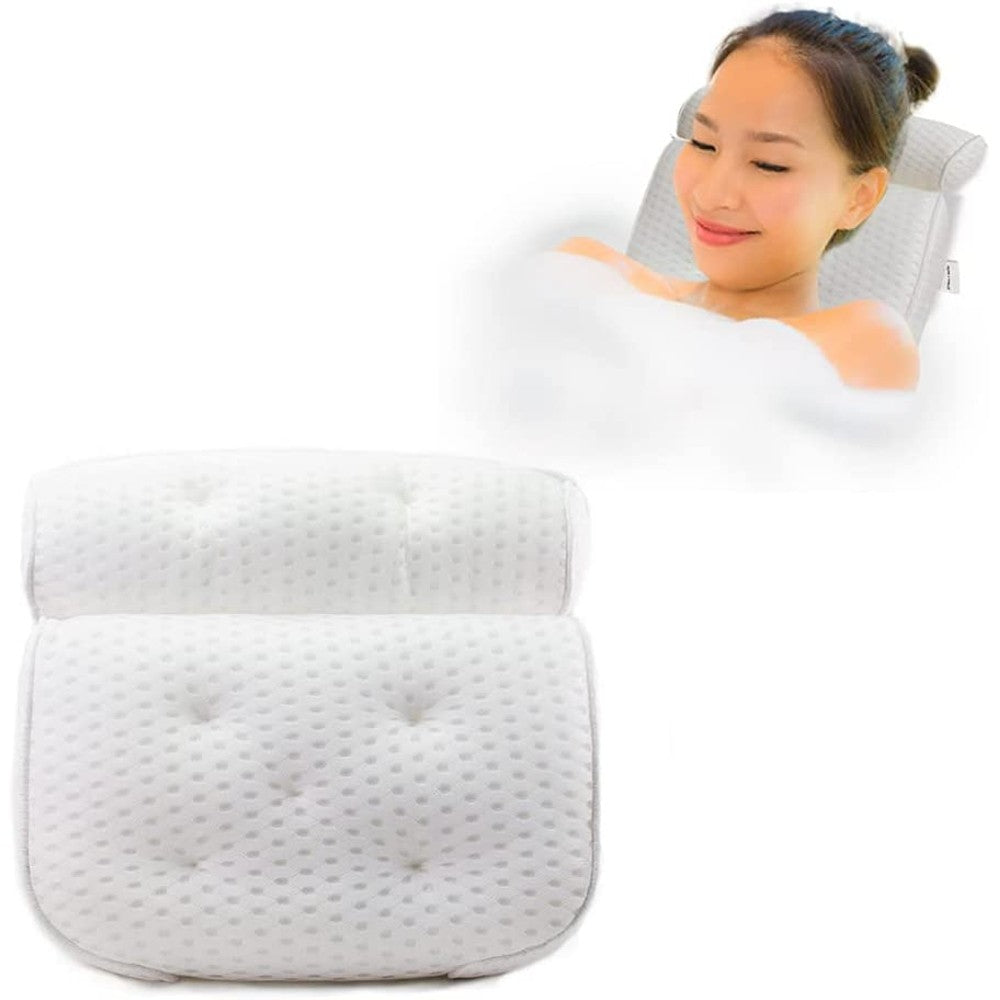 Extra Comfortable Cushioned 4D Bathtub Pillow Countdown Package Online