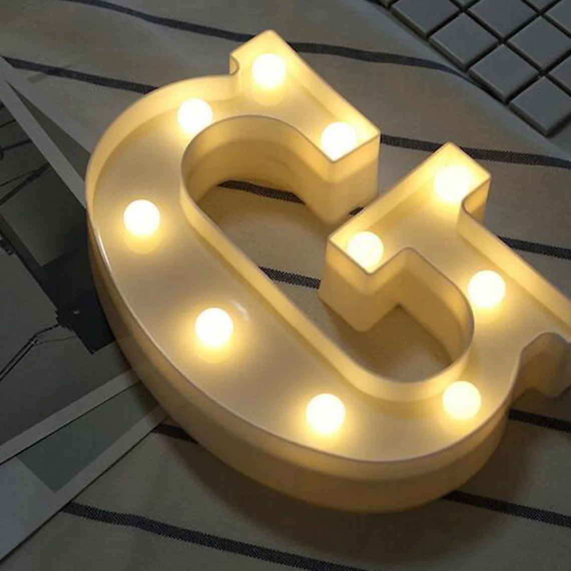 LED Alphabet Light Sale Authentic