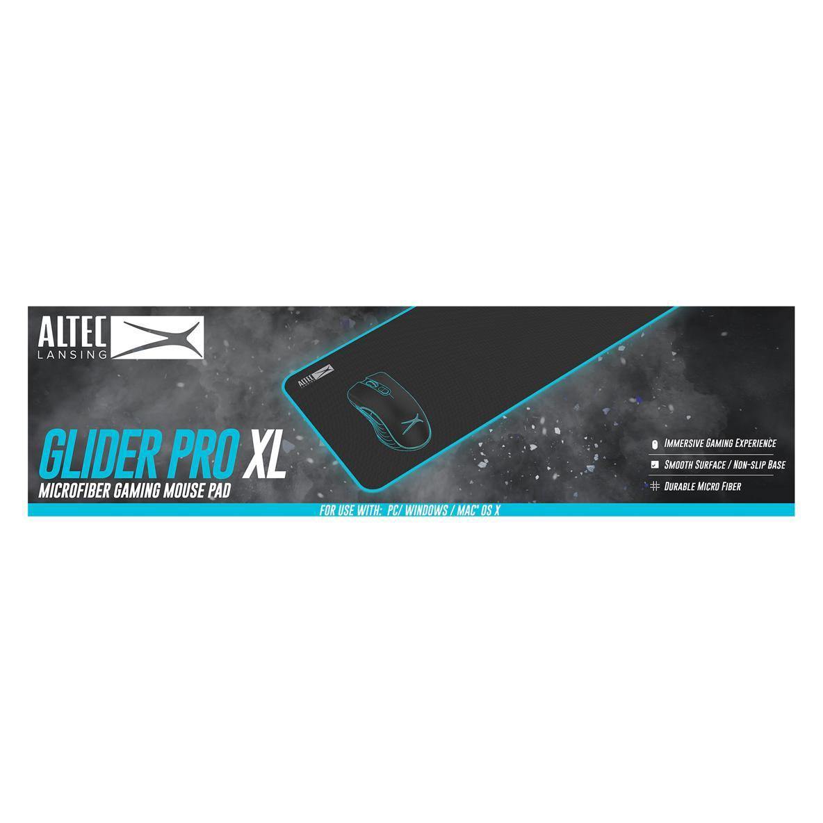 Altec Lansing - Glider Pro Gaming Mouse Pad - Black Real Online