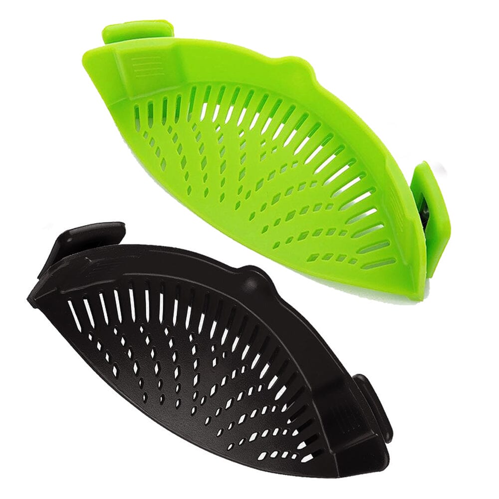 2-Pack: Easy Snap On Heat Resistance Silicone Kitchen Strainer Outlet Manchester