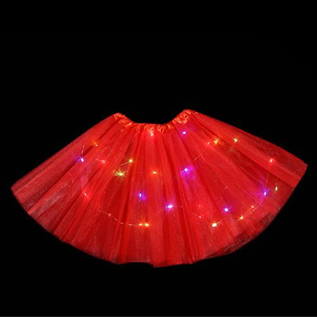 2-Piece: Girl's Skirt with LED Lights Outlet Genuine