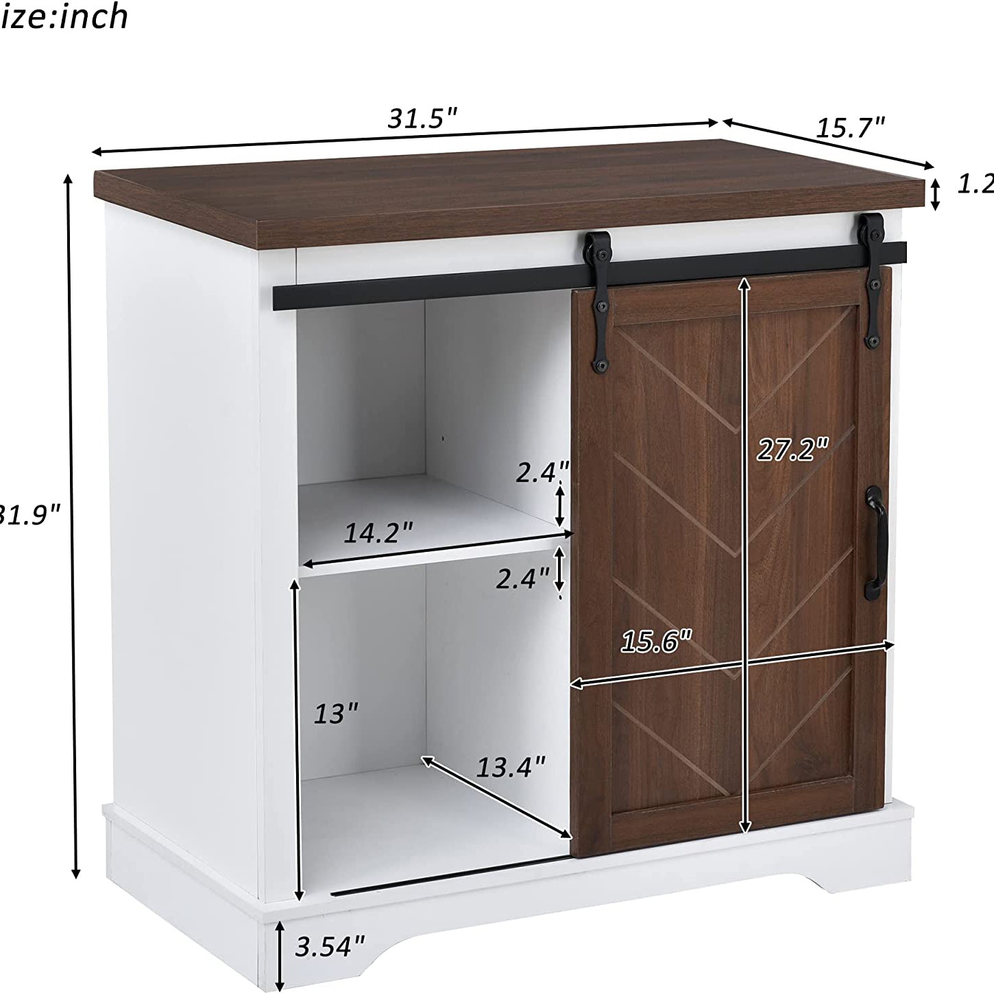 Bathroom Storage Cabinet with Adjustable Shelf Free Shipping Cost