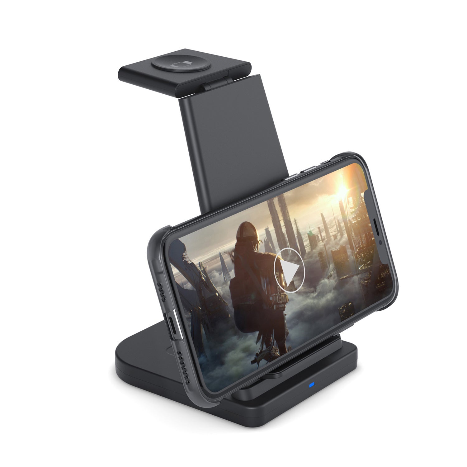 3-in-1 Foldable Fast Wireless Charging Stand Footaction Online