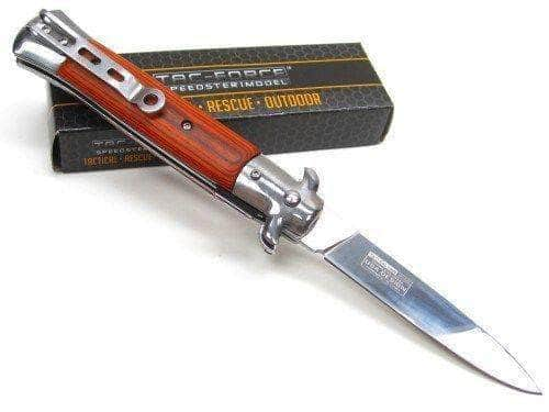 Tac-Force Spring Assisted Knife, 3.75 Stiletto Blade, Acrylic Handle - TF-575WD Clearance Reliable