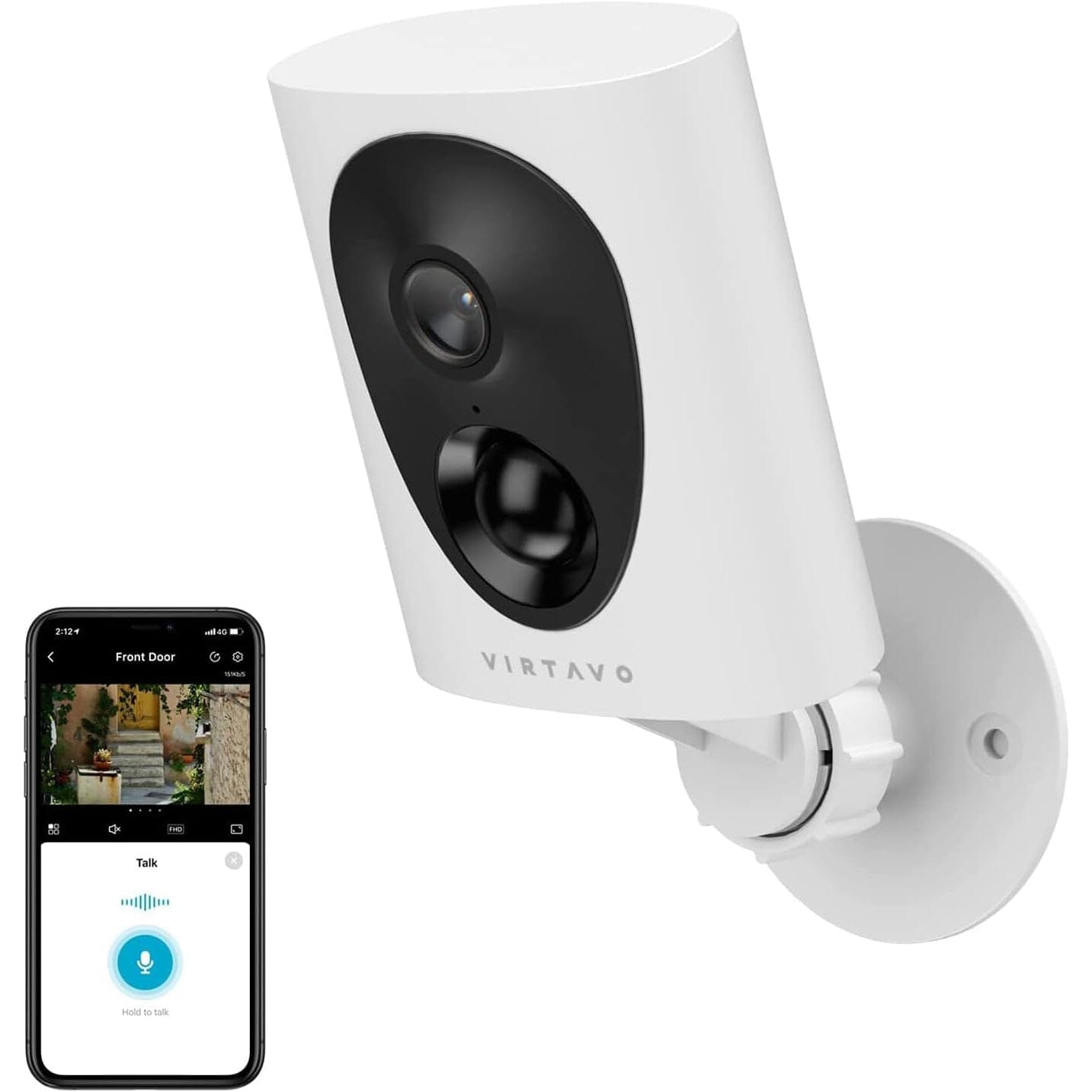 VIRTAVO Security Cameras Wireless  (Refurbished) Cheap Sale Outlet