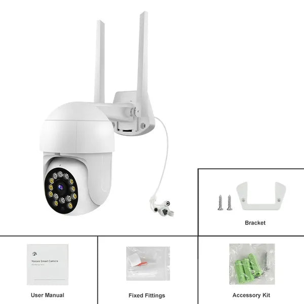 1080P Outdoor Full Color Night Vision Surveillance Camera Official Site For Sale