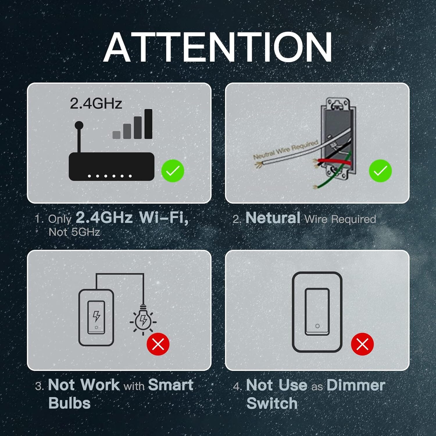 2-Pack: MOES 3 Way Smart Light Switch 2nd Generation  (Refurbished) Safe Shopping Cheap Online