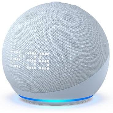 Amazon Echo Dot (5th Gen) with Clock  (Refurbished) Cheap Best Store To Get