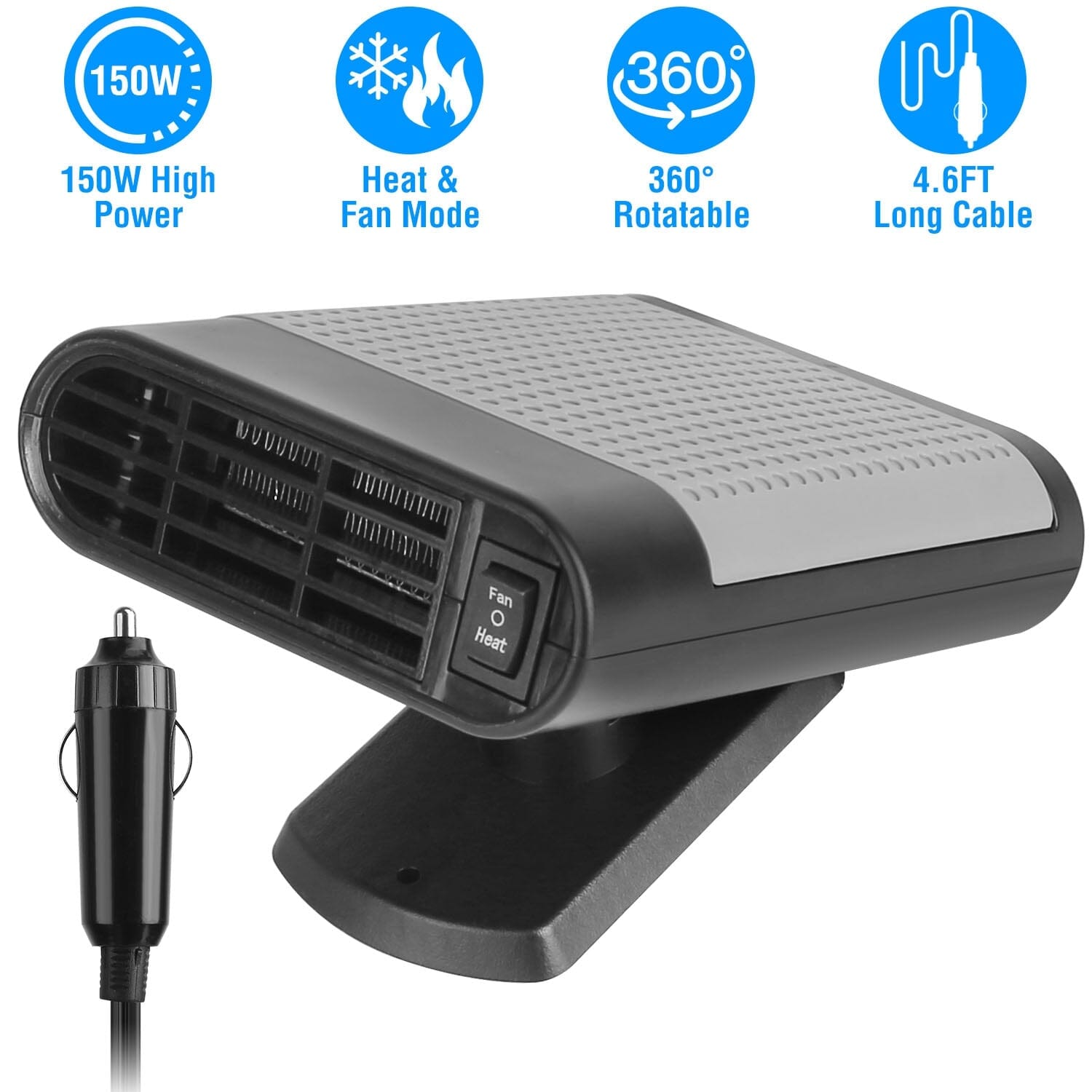 12V 150W Portable Car Heater Pick A Best