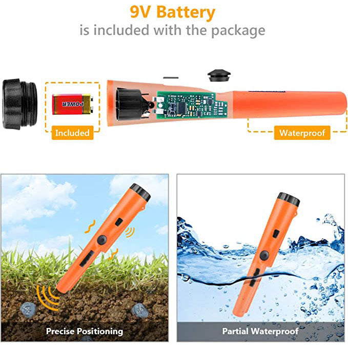 Waterproof Handheld Metal Detector Cheap Pirce