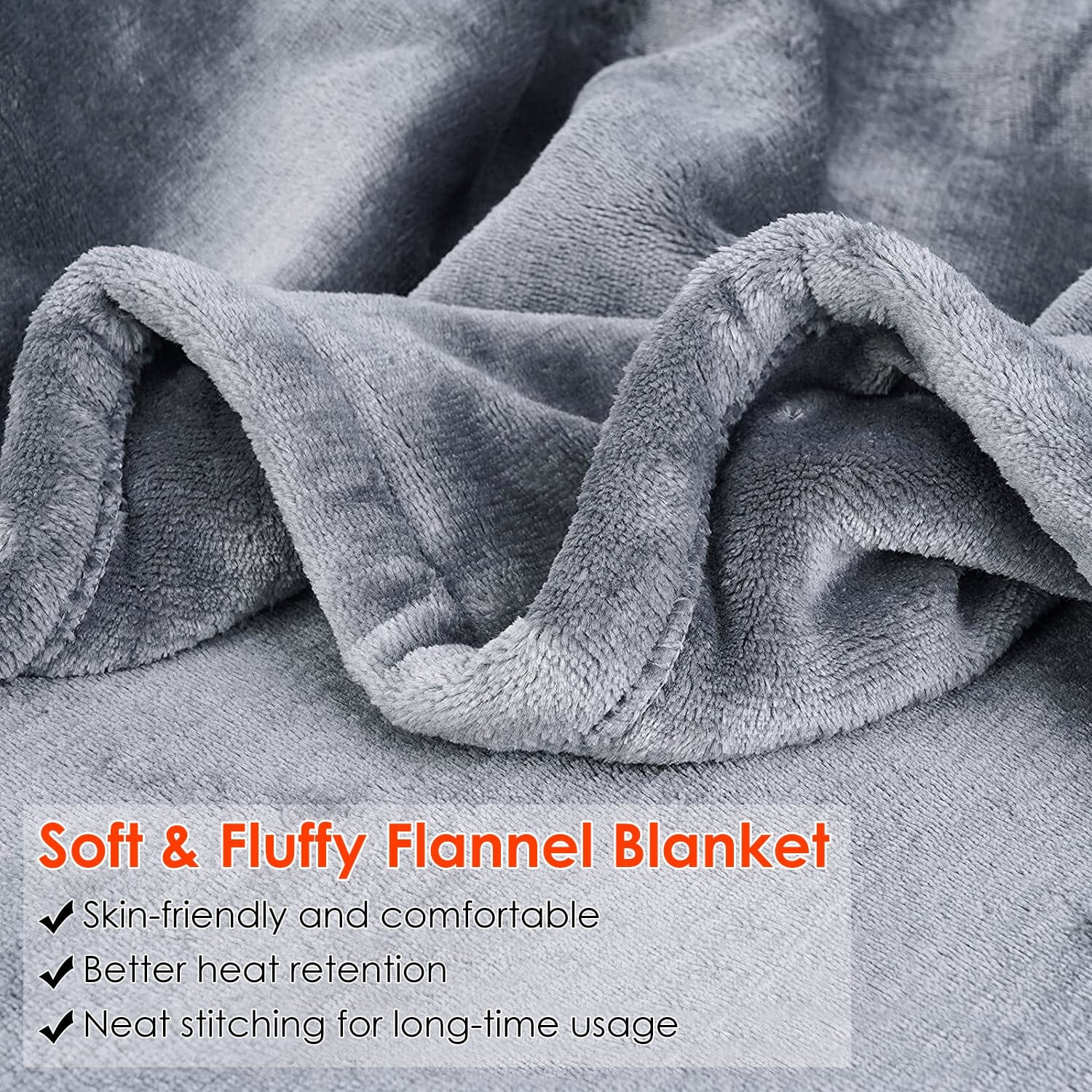 Electric Heated Throw Flannel Heated Blanket Reliable Sale Online