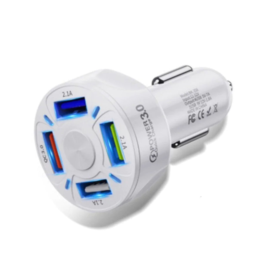 XIA LED 4 Port Rapid Car Charger Many Kinds Of Cheap Pice