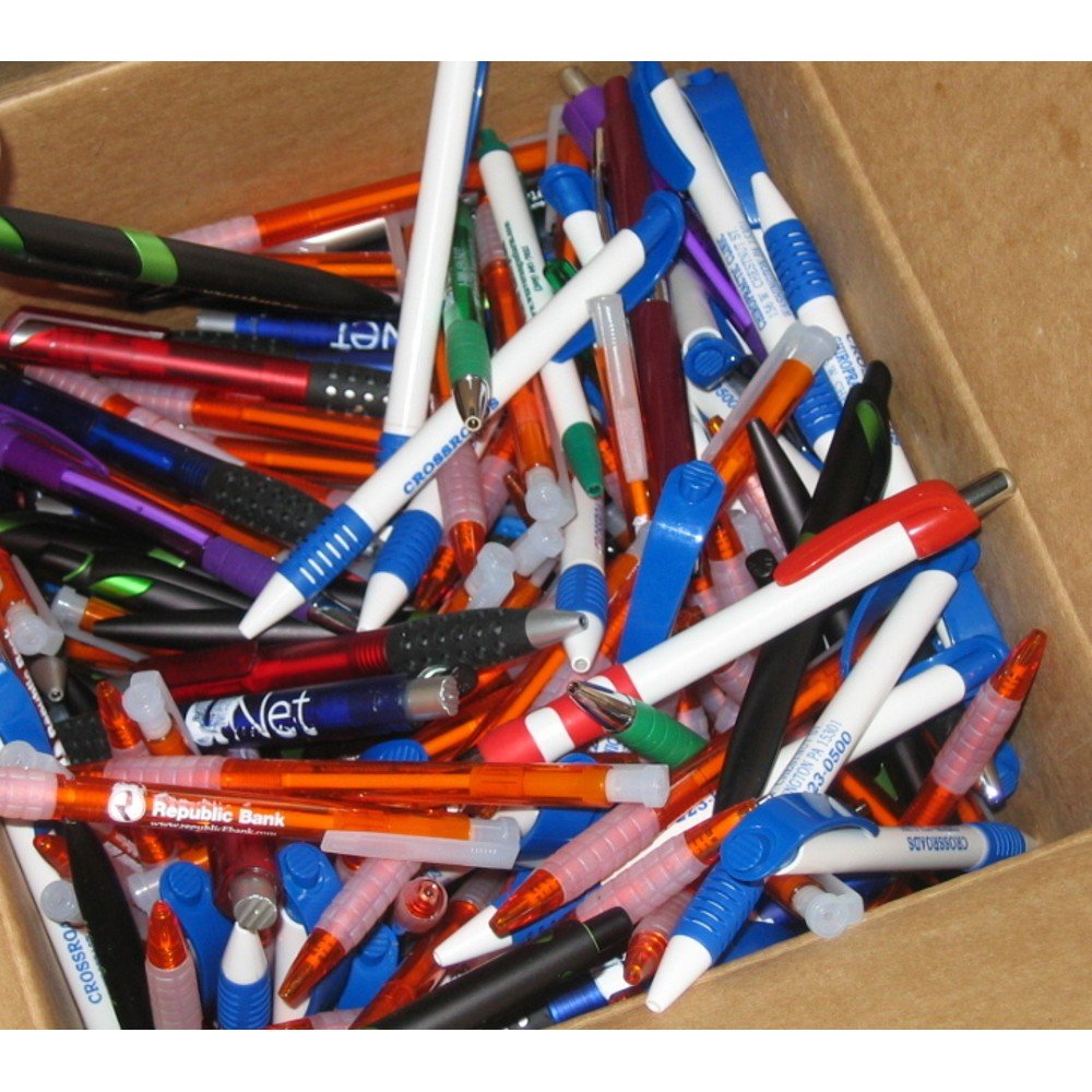 Plastic Retractable Ballpoint Ink Pens Misprint Cheap Pictures