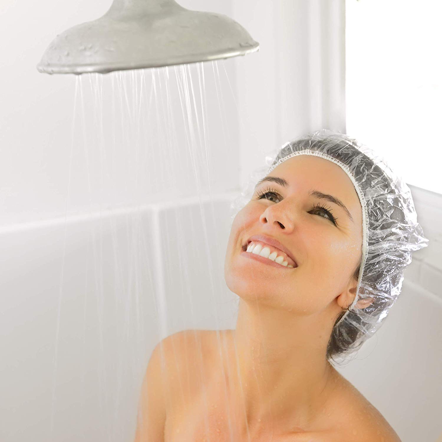 100-Piece: Disposable Shower Cap Cheap Sale Buy