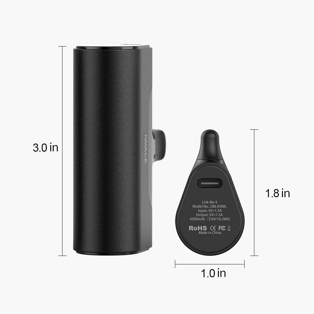 iWALK Small Portable Charger 4500mAh Ultra-Compact Power Bank Discount Wide Range Of