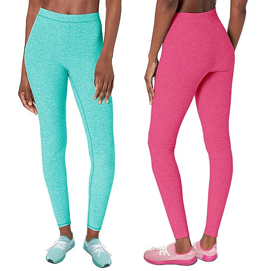 2-Pack: Women's Space Dye Seamless Leggings Cheap Sale Low Pice