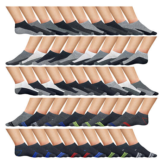 10-Pairs: Men's Active Low-Cut Ankle Socks Discount Professional