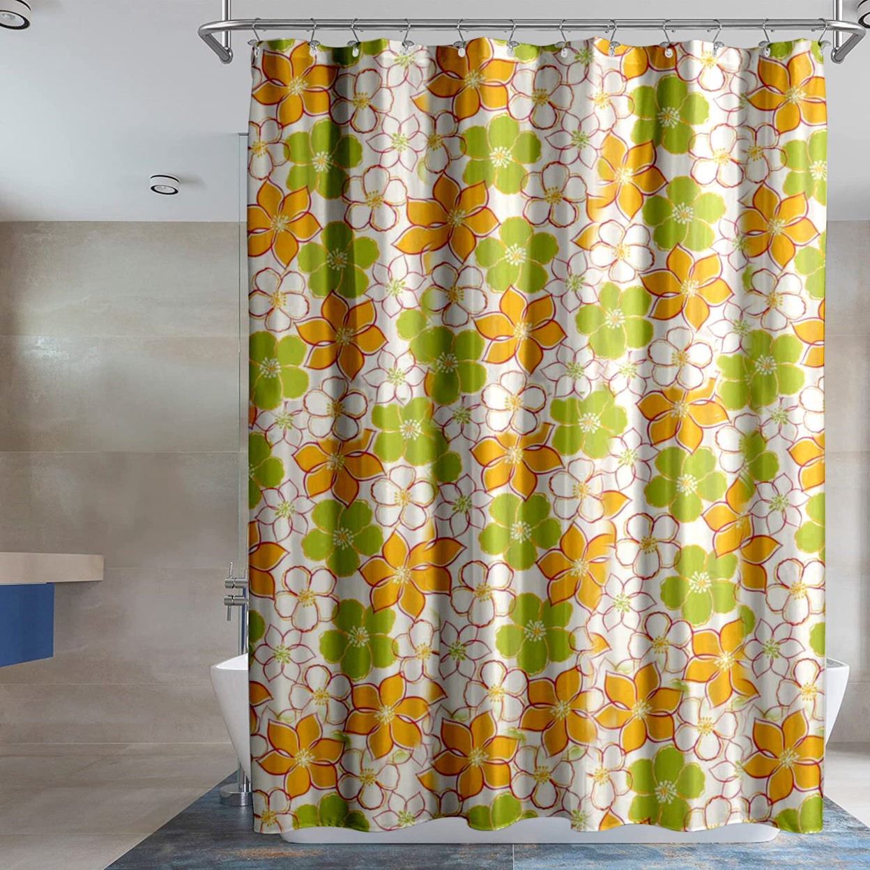 2-Pack: Water-Proof Printed Peva Shower Curtain Cheap Genuine