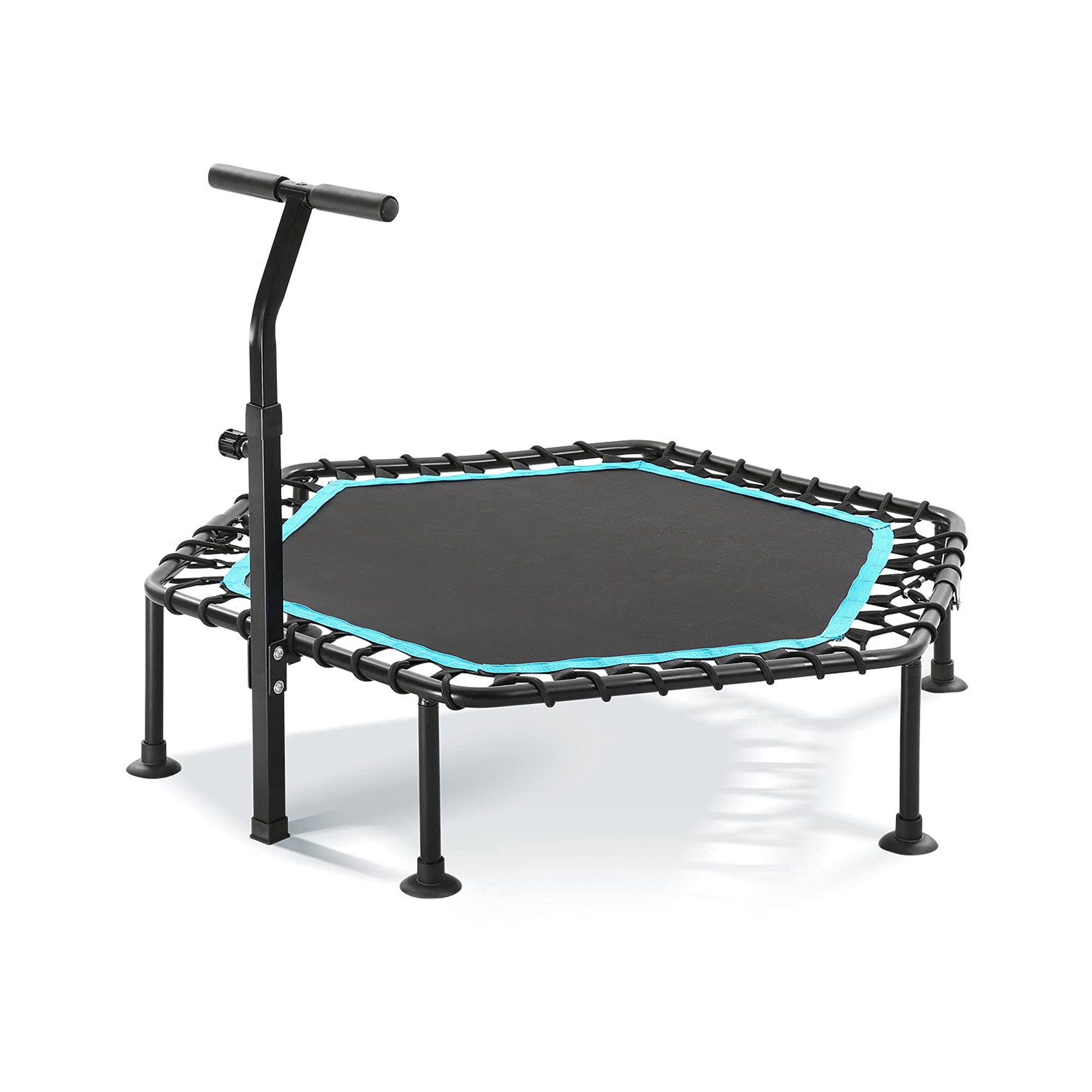 50 Mini Fitness Rebounder Spring-Less Indoor 3-Level Adjustable Foam Handle Browse Cheap Pice