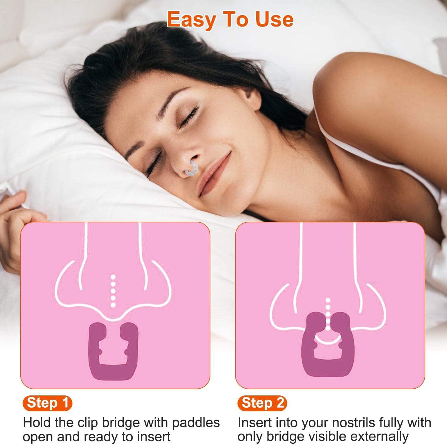 4-Pieces: Magnetic Nose Clip Anti Snoring Device Cheap Sale Enjoy