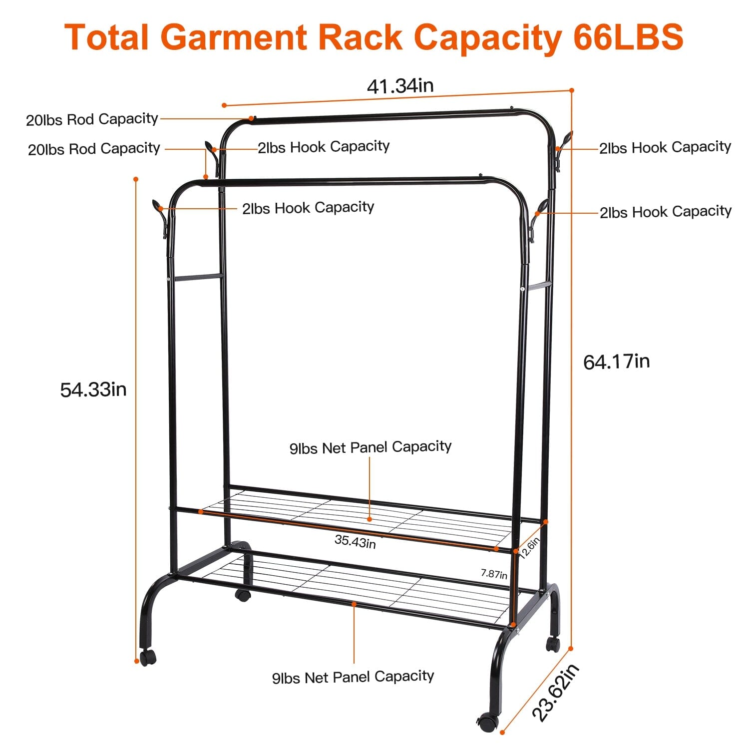 Garment Clothing Hanging Rack Cheap Pice Top Quality