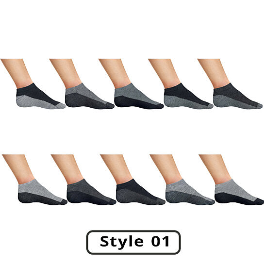 10-Pairs: Men's Active Low-Cut Ankle Socks Discount Professional