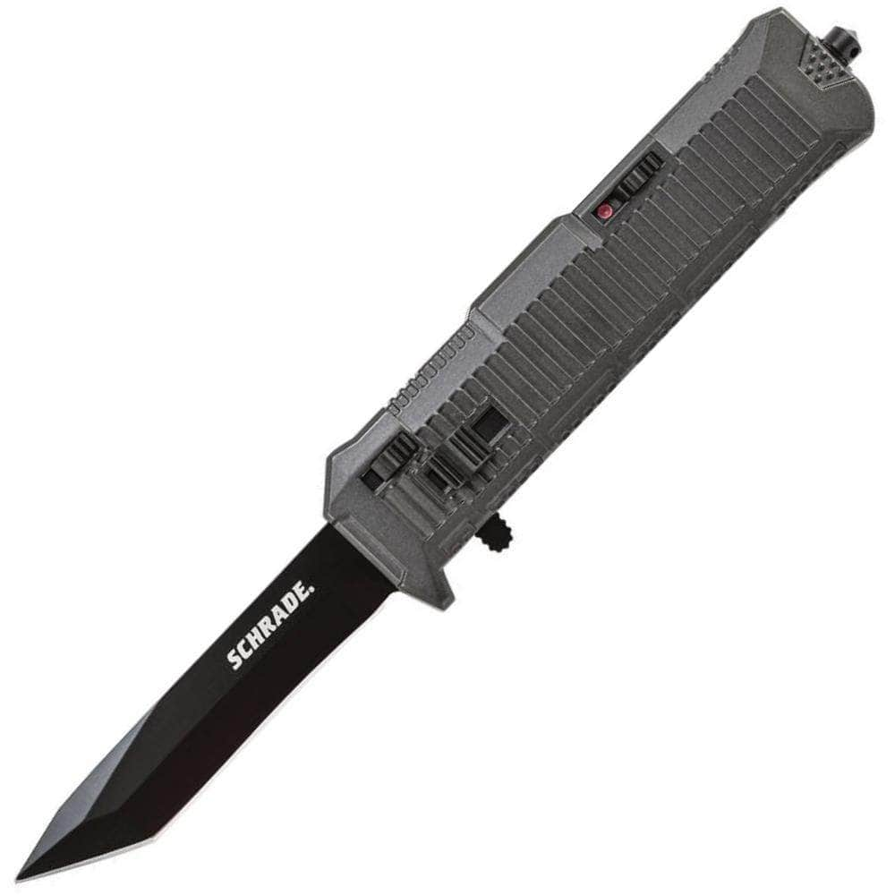 Schrade Viper Assisted OTF, 3.35 Tanto Blade, Aluminum Handle - SCHOTF8TB Free Shipping Deals