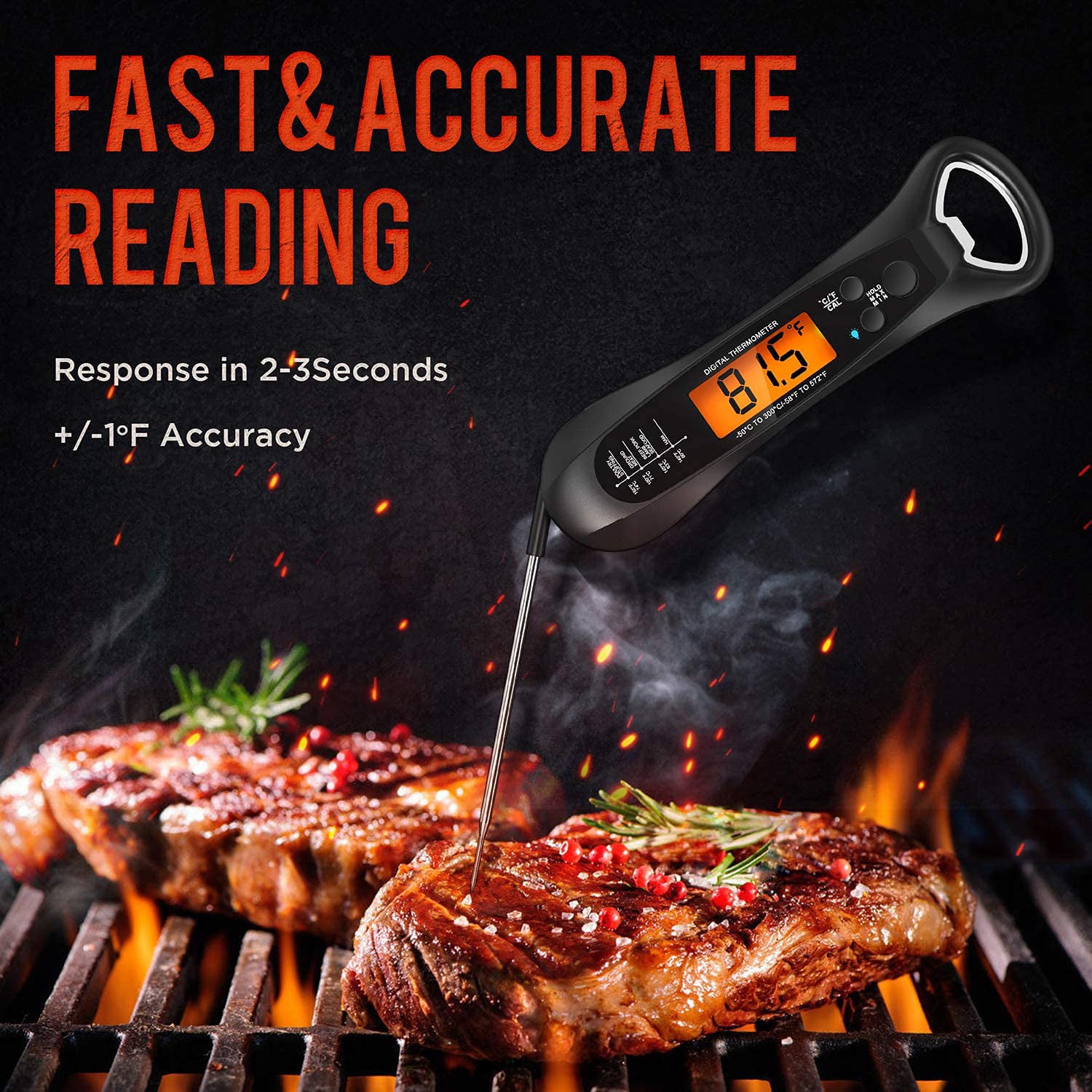 Instant Read Meat Thermometer for Cooking From China Free Shipping Low Pice