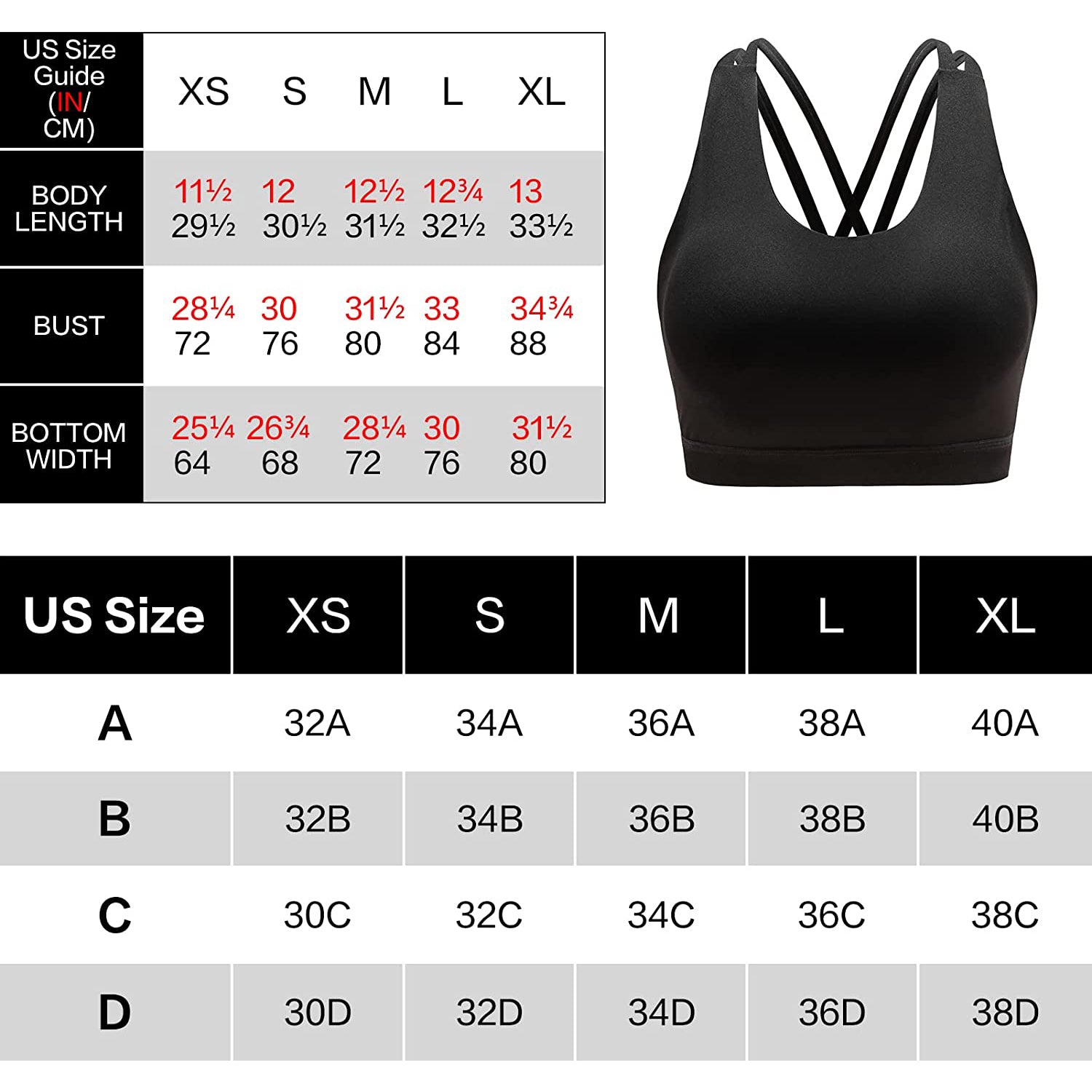 Criss-Cross Back Padded Strappy Sports Bras Medium Support Yoga Bra with Removable Cups Cheap Sale Latest Collections