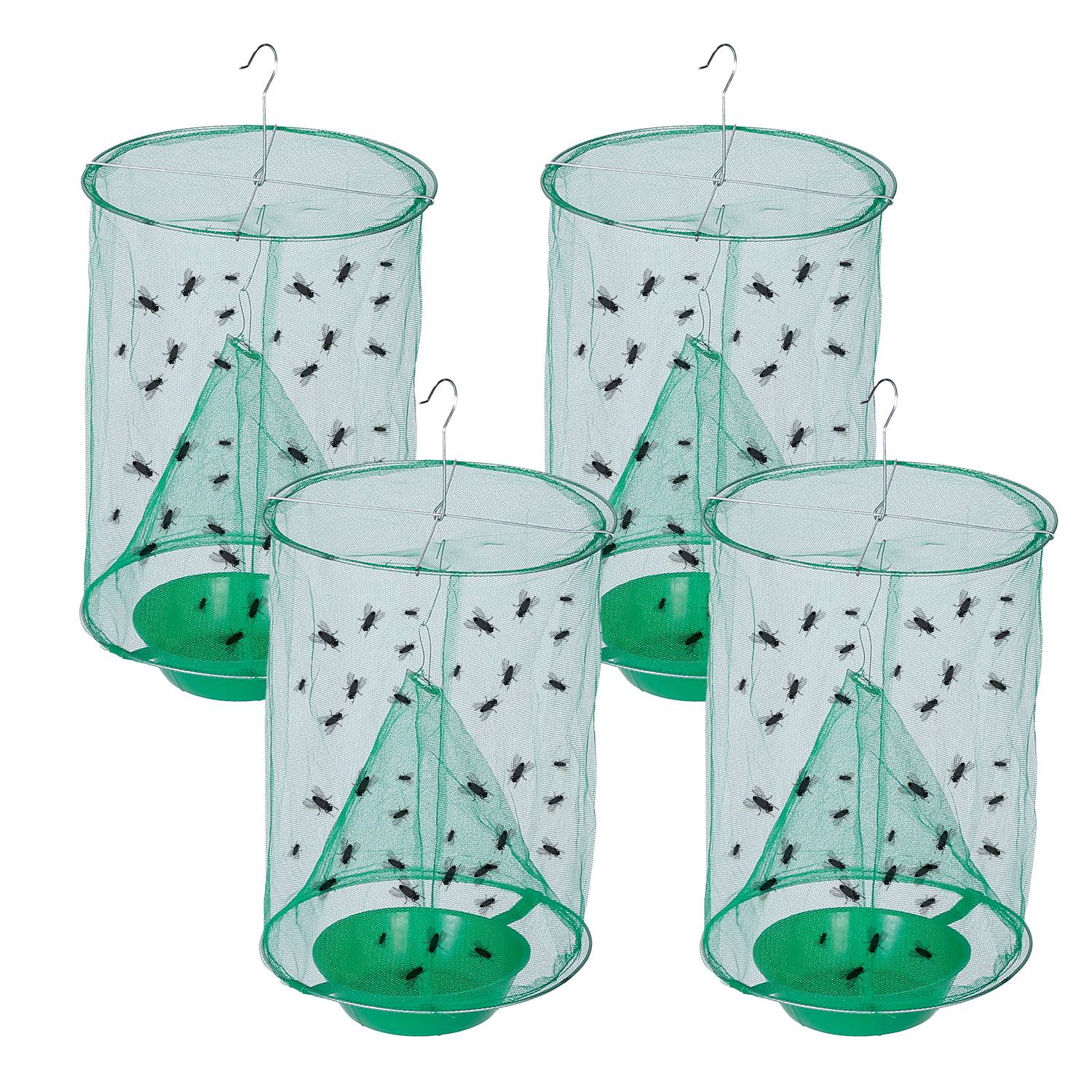 4-Piece: Ranch Fly Trap with Bait Set Lowest Pice Cheap Pice