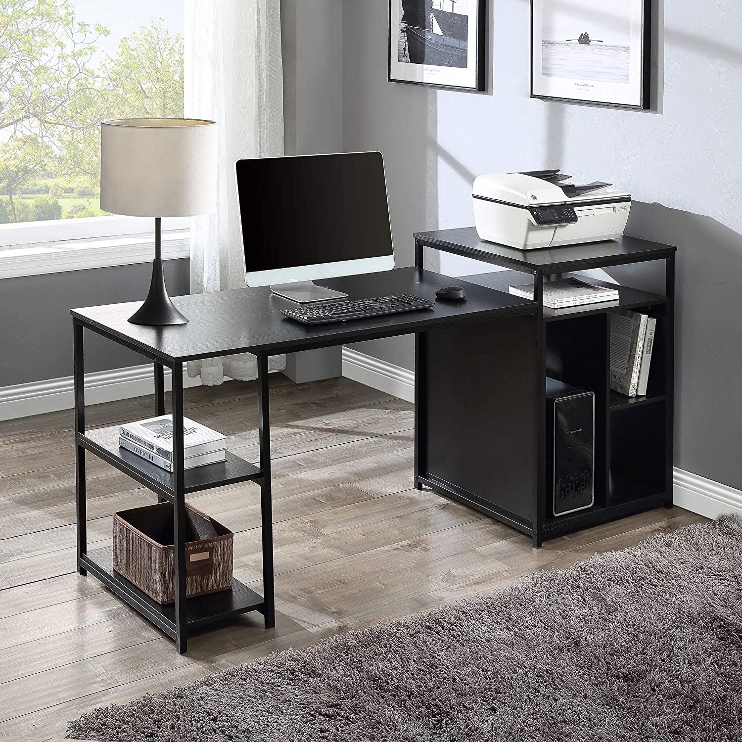 CPU Storage Printer Stand Writing PC Table Clearance For Cheap