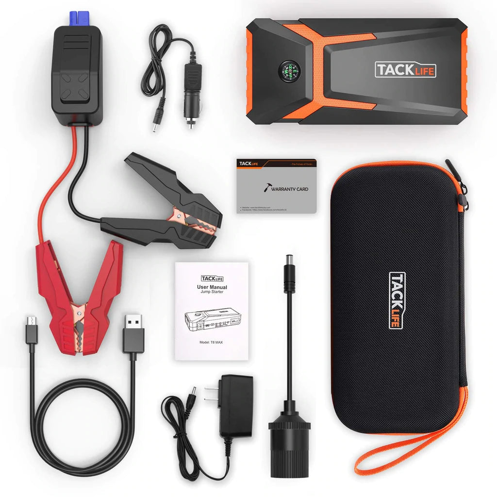 800A Jump Starter - T8 Free Shipping Reliable