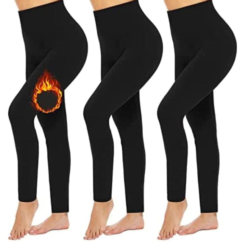 3-Pack: Women’s Fleece Lined Leggings High Waist Soft Stretchy Warm Leggings Cheap Sale Visit