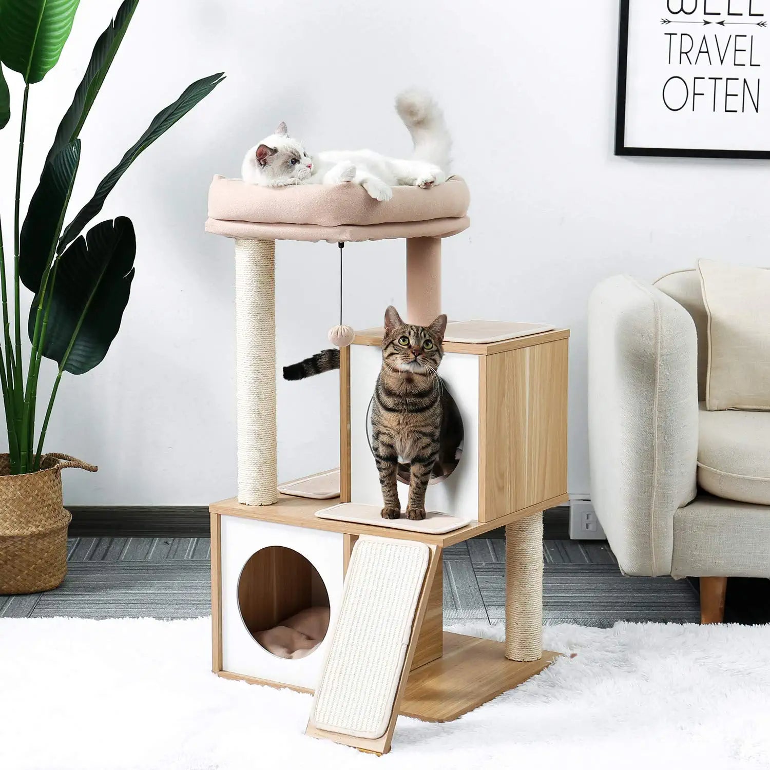 Cat Tree Deluxe 34 Cat Tower Low Cost Online