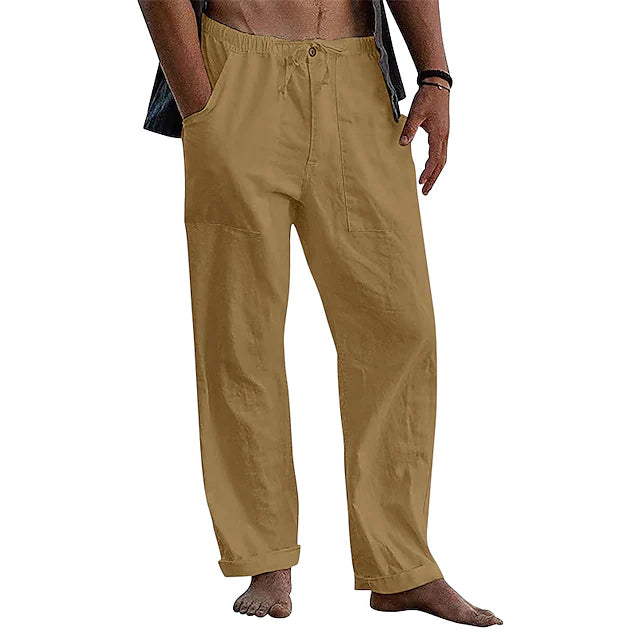 Men's Loose Casual Quick Dry Breathable Wide Leg Pants Clearance Newest