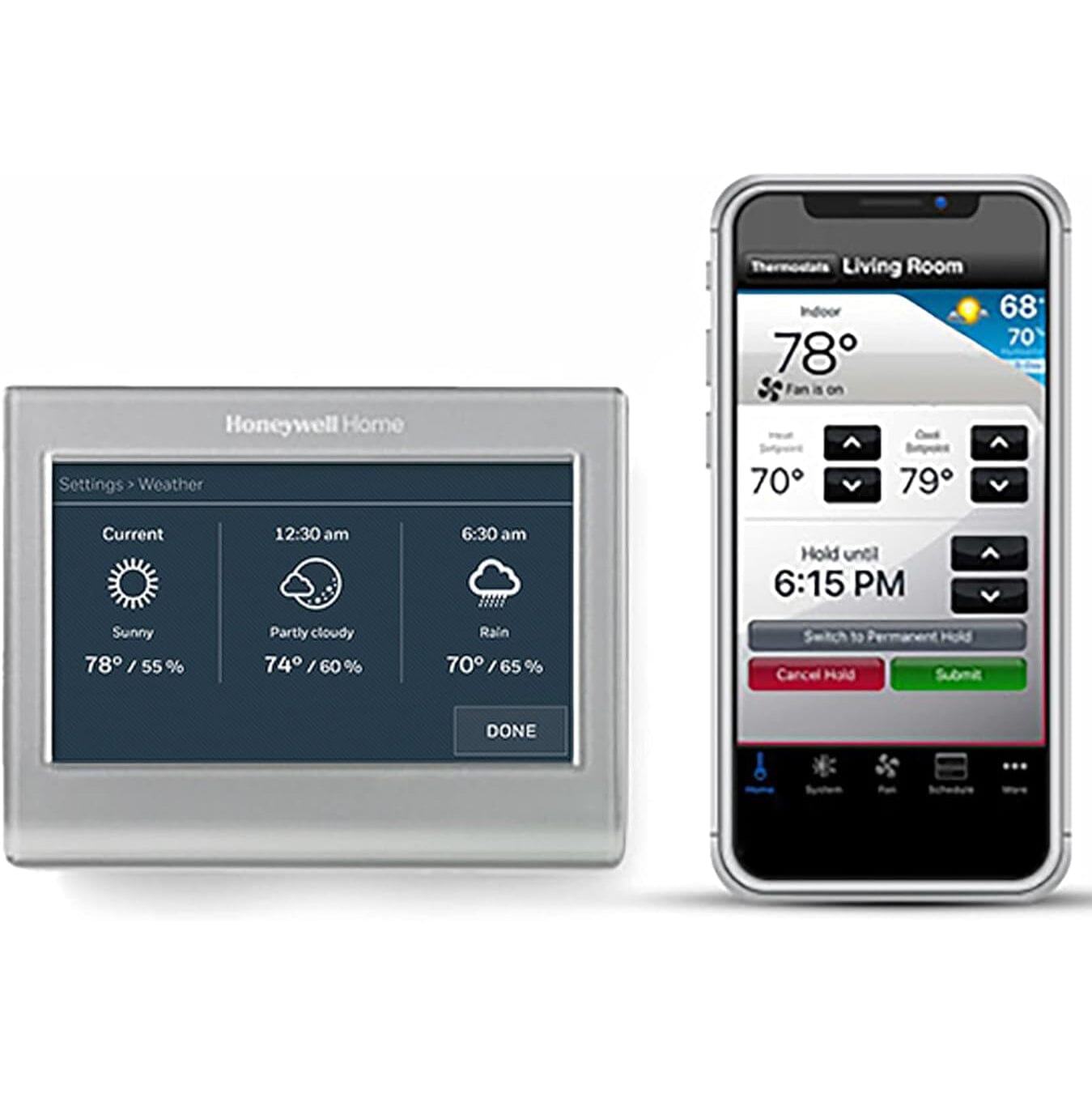 Honeywell Home RTH9585WF Wi-Fi Smart Color Thermostat  (Refurbished) Cheap Real Authentic