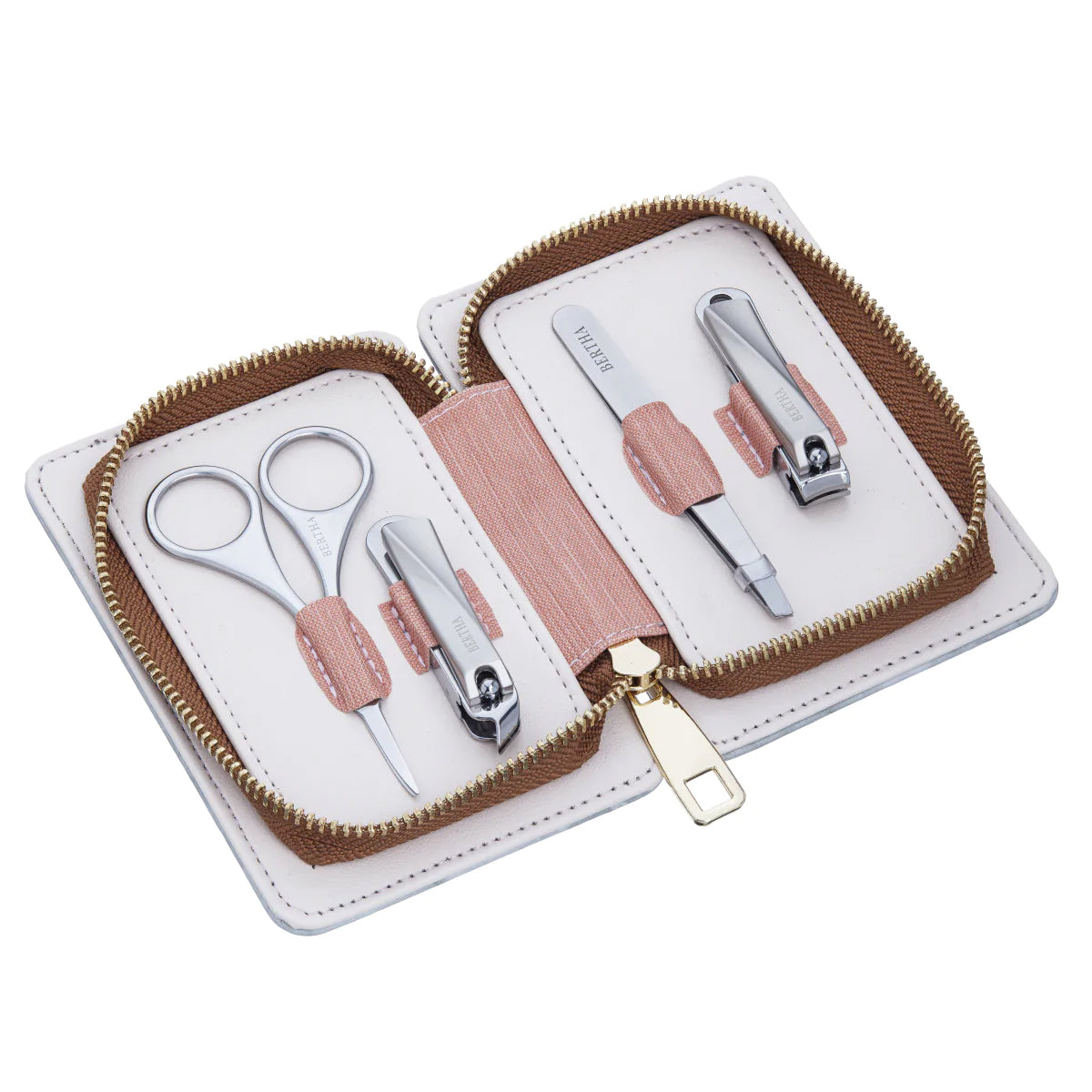 4-Piece Set: Bertha Avery Surgical Steel Groom Kit Cheap Sale Wholesale Pice