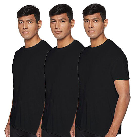 3-Pack: Men's Laviva Active Moisture Wicking Dry Fit Crew Neck Shirts Discount Inexpensive