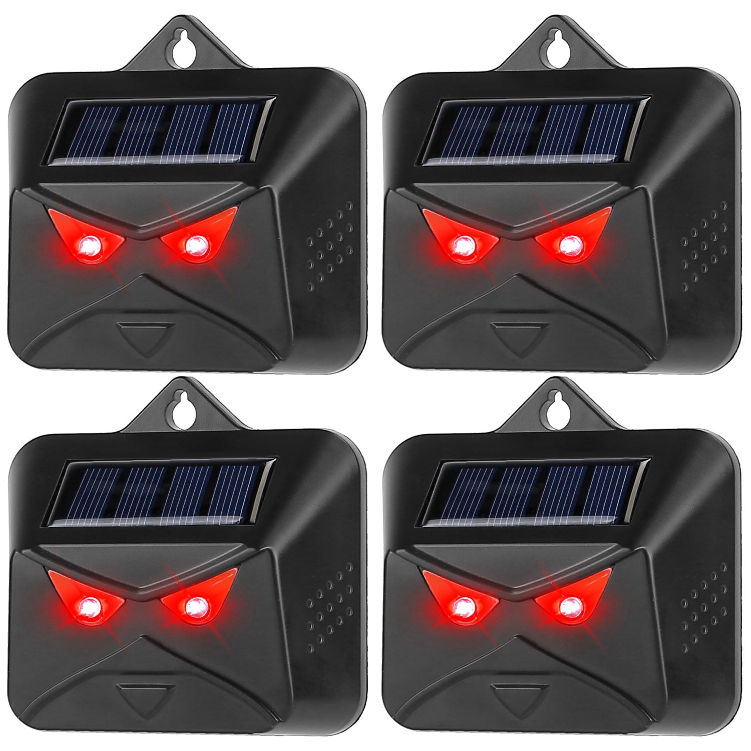 4-Piece: Solar Predator Control Light Cheap Sale Explore