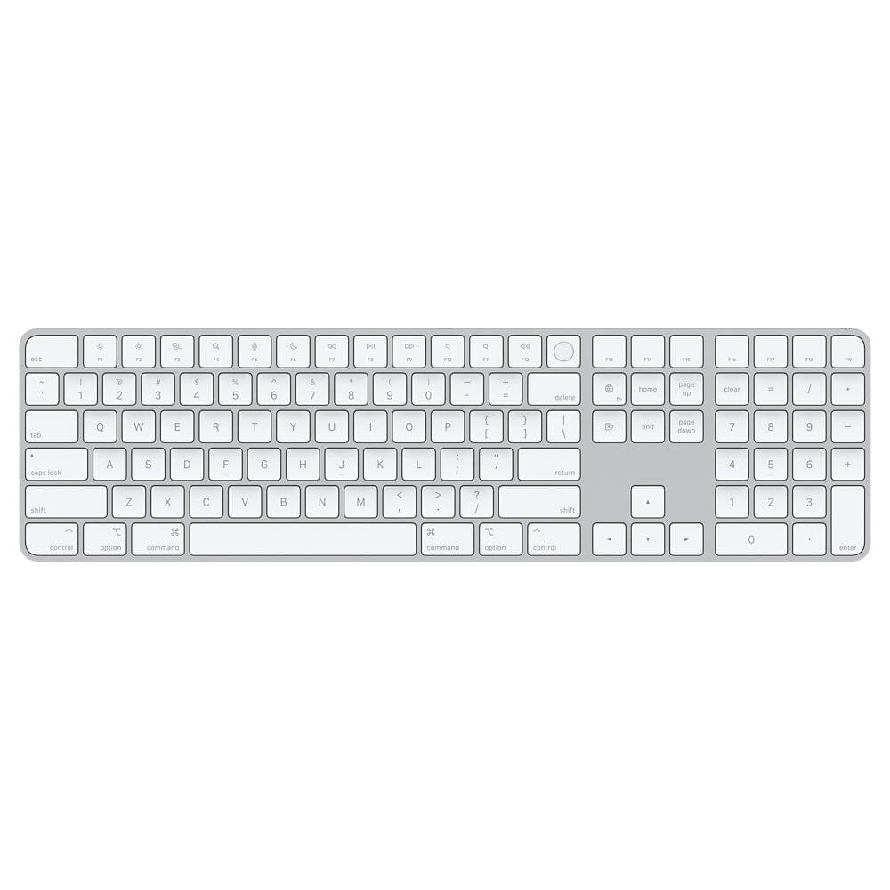 Apple Magic Keyboard with Touch ID and Numeric Keypad - US English - White Keys Release Dates Authentic