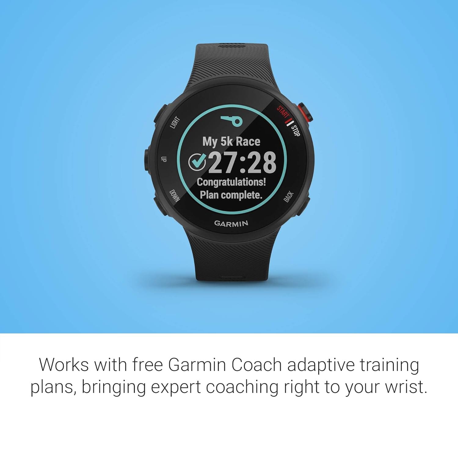 Garmin Forerunner 45S, 39mm Easy-to-use GPS Running Watch with Coach Free Training Plan Support  (Refurbished) Discount Explore