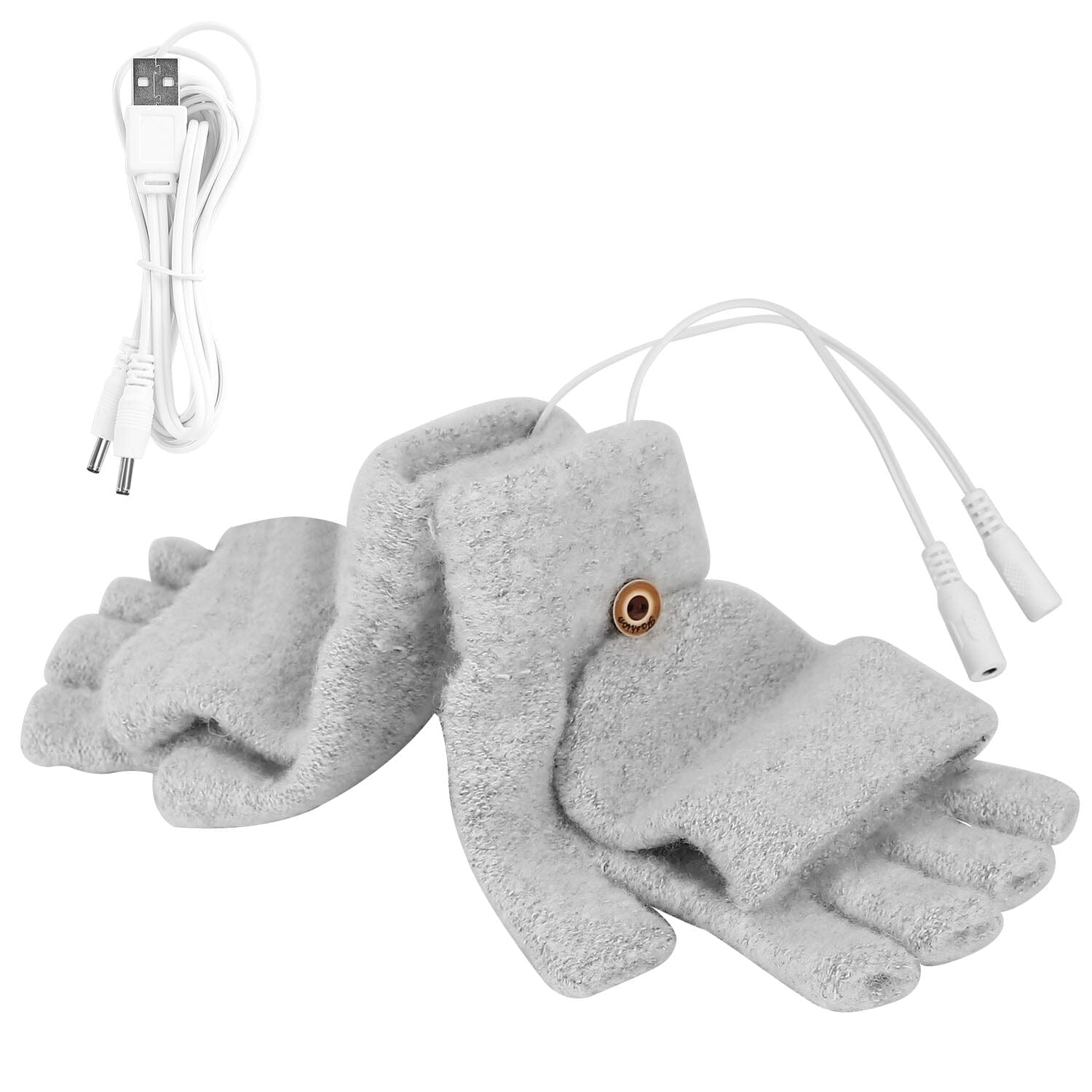 USB Wool Heated Gloves Mitten Cheap Best Seller