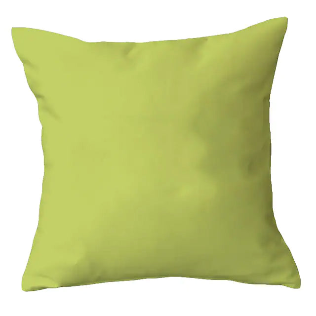 2-Piece: Solid Colored Simple Square Pillowcases Clearance Largest Supplier