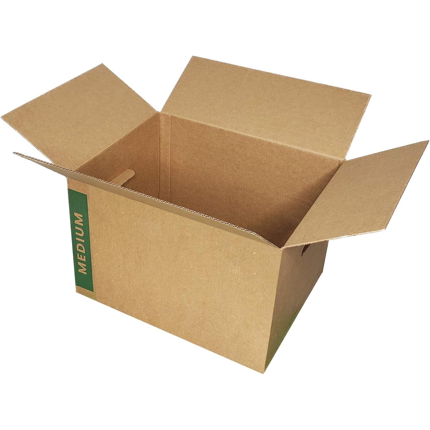 10-Pack: Medium Moving Boxes with Handles  (Refurbished) Buy Cheap 2025 Unisex