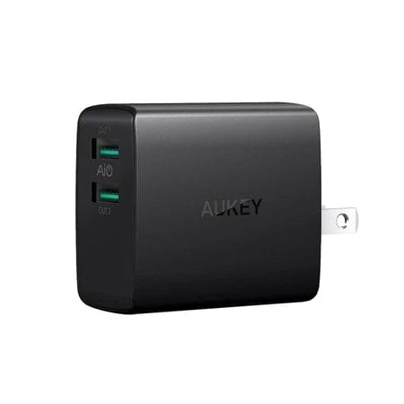 Aukey AMP Wall Charger Dual Port 4.8A USB Charger Free Shipping With Mastercard