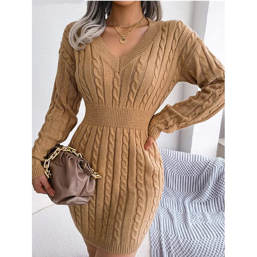 Women's Sweater Sheath Dress Cheap Pices Authentic