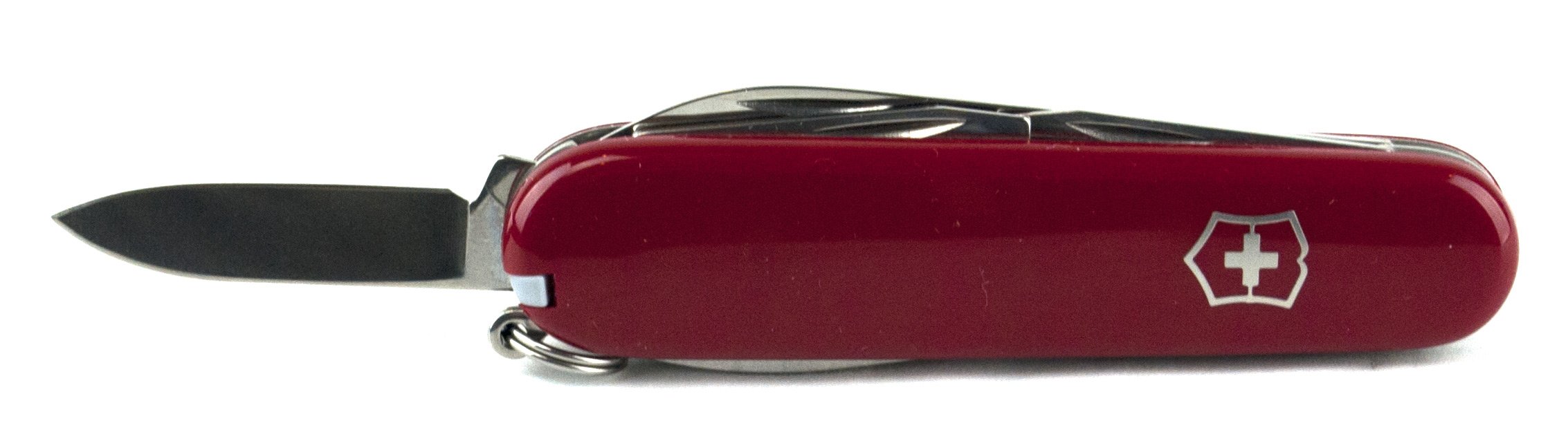 Victorinox Tinker Swiss Army Knife, Red Scales, 12 Functions, 3.6 Closed - 1.4603-033-X1 Free Shipping Get To Buy