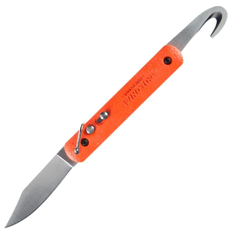 Colonial M-724 Orange Paratrooper Automatic Knife, 2.78 Blade, Orange Handle Cheap Pice Wholesale